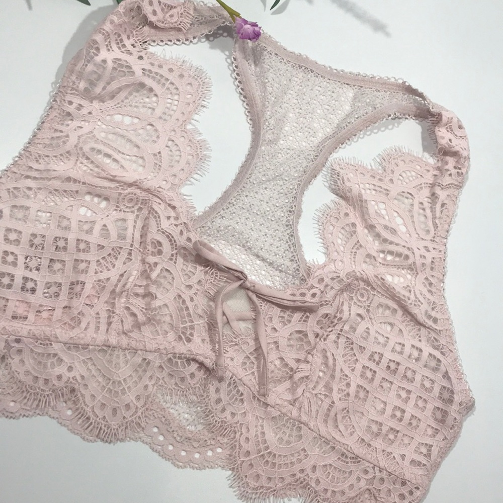 Victoria's Secret Lace Up Bralette - Picture 14 of 16